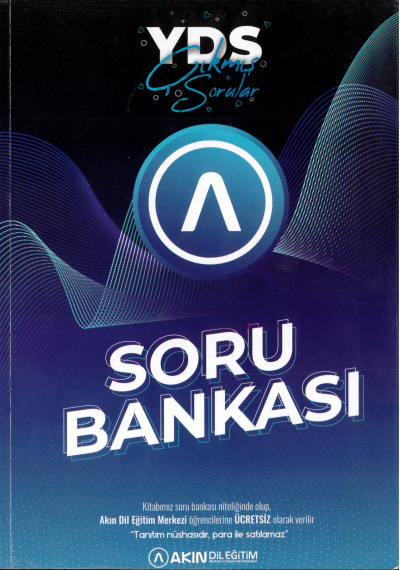 YDS ÇIKMIŞ SORULAR SORU BANKASI (2013-2022) Zeta Fotokopi