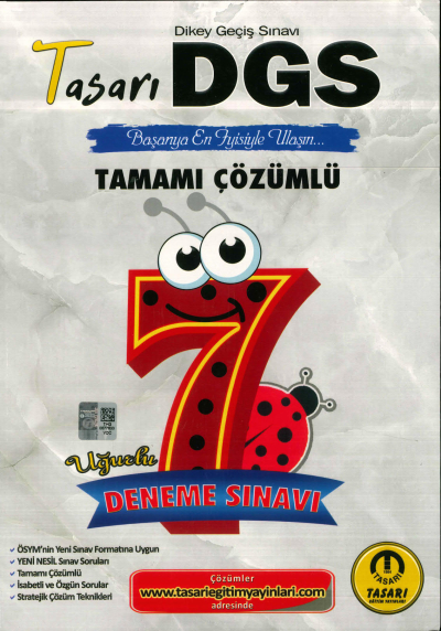 DGS UĞURLU 7 DENEME TAMAMI ÇÖZÜMLÜ Zeta Fotokopi