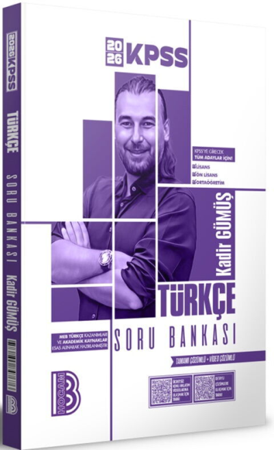 2026 KPSS Türkçe Tamamı Video Çözümlü Soru Bankası Benim Hocam Yayınları Zeta Fotokopi