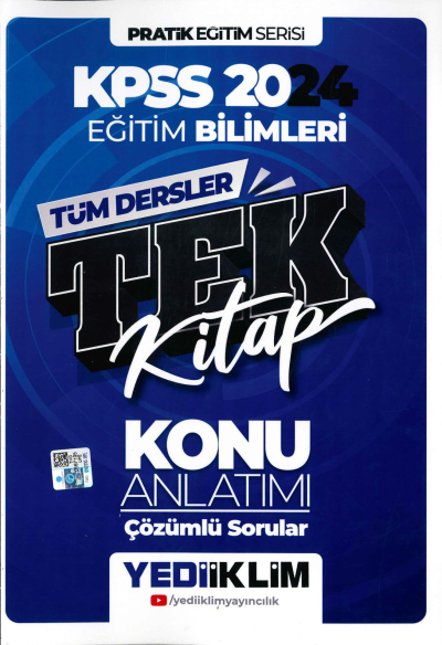 EĞİTİM BİLİMLERİ TÜM DERSLER TEK KİTAP KONU ANLATIMI ÇÖZÜMLÜ SORULAR Zeta Fotokopi