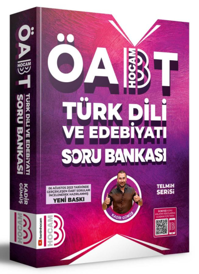 ÖABT Türk Dili ve Edebiyatı Soru Bankası Telmih Serisi Benim Hocam Yayınları