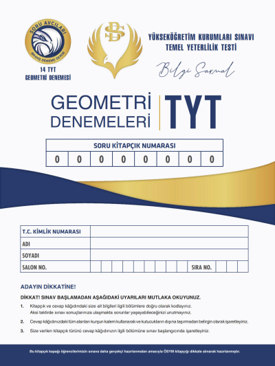 TYT GEOMETRİ DENEMELERİ 14*10 Zeta Fotokopi