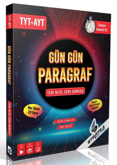 TYT AYT Gün Gün Paragraf Soru Bankası Zeta Fotokopi