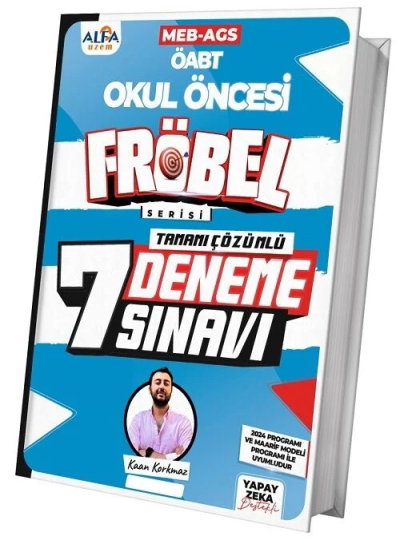 ÖABT MEB-AGS Okul Öncesi Öğretmenliği FRÖBEL 7 Deneme Çözümlü TKM Akademi Zeta Fotokopi
