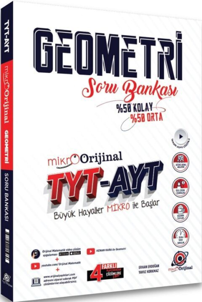 TYT AYT Geometri Mikro Soru Bankası Orijinal Yayınları