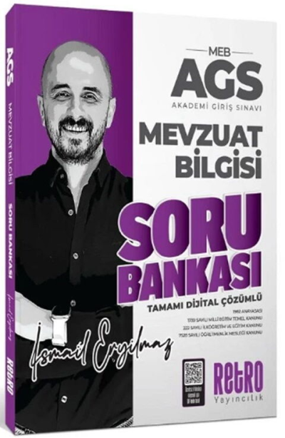 2026 MEB AGS Mevzuat Bilgisi Soru Bankası Retro Kitap Zeta Fotokopi