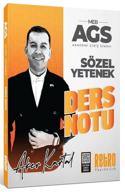 2026 MEB AGS Sözel Yetenek Ders Notu Retro Kitap Zeta Fotokopi
