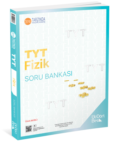 2025 TYT Fizik Soru Bankası Üç Dört Beş Yayınları Zeta Fotokopi