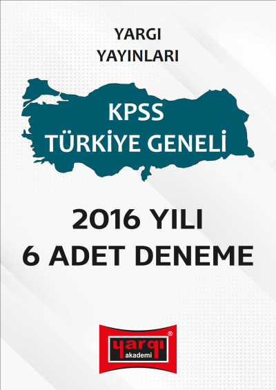 YARGI 6 ADET DENEME Zeta Fotokopi