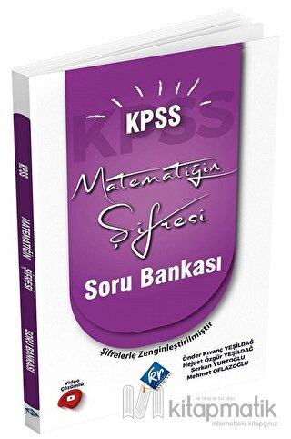 2022 KPSS Matematiğin Şifresi Soru Bankası Zeta Fotokopi