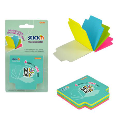 Stickn 70x70 Magıc 4 Neon Renk 100 Yaprak Zeta Fotokopi