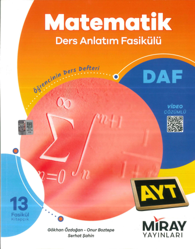 AYT Matematik Ders Anlatım Fasikülleri Miray Yayınları Zeta Fotokopi