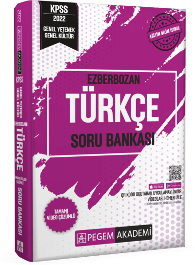 EZBERBOZAN TÜRKÇE ÇÖZÜMLÜ SORU BANKASI