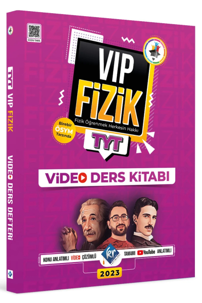 VİP Fizik TYT Video Ders Kitabı Zeta Fotokopi