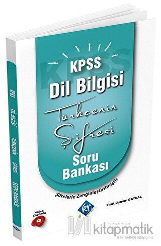 2022 KPSS Türkçenin Şifresi Dil Bilgisi Soru Bankası