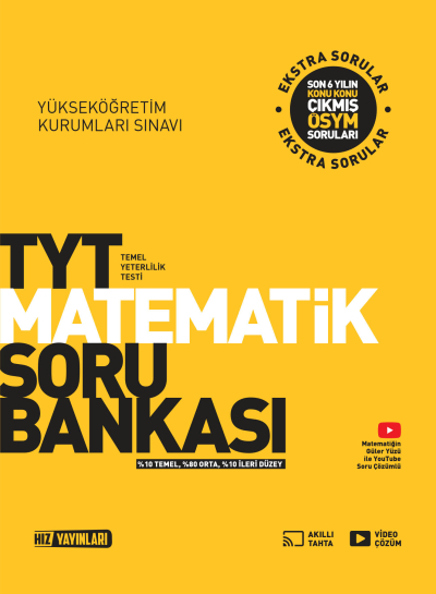 TYT Matematik Soru Bankası Hız Yayınları