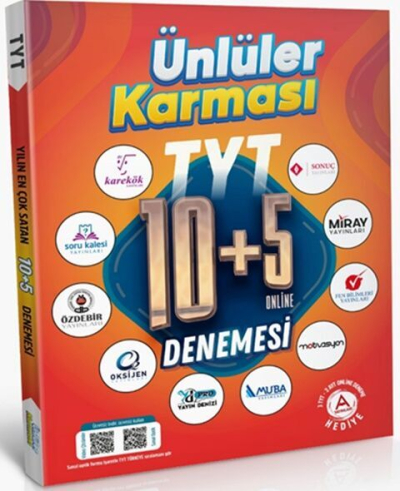 Ünlüler Karması TYT 10 + 5 Deneme Zeta Fotokopi