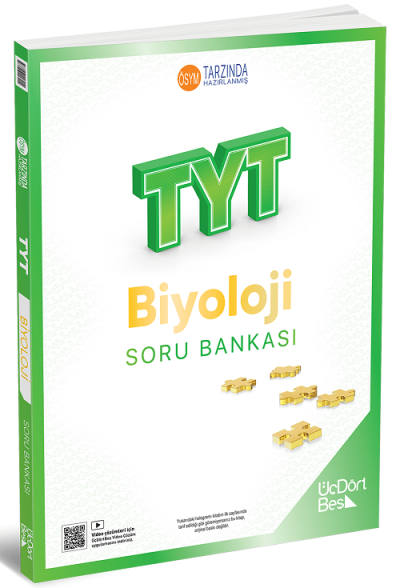 2026 Model TYT Biyoloji Soru Bankası Üç Dört Beş Yayınları Zeta Fotokopi
