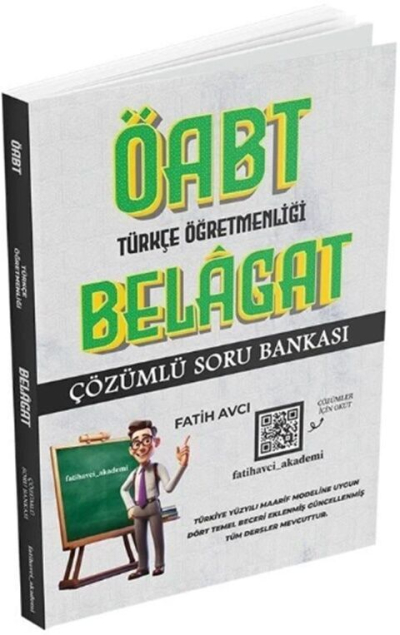 2025 ÖABT Türkçe Öğretmenliği Belagat Soru Bankası Çözümlü Fatih Avcı Zeta Fotokopi