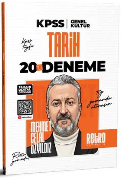 2026 KPSS Genel Kültür Tarih 20`li Deneme Retro Yayıncılık