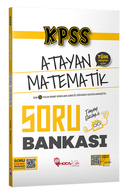 KPSS Matematik Atayan Soru Bankası Hoca Kafası Zeta Fotokopi