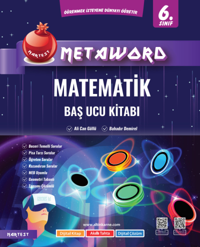 6. Sınıf Metaword Matematik Nartest Yayınları Zeta Fotokopi