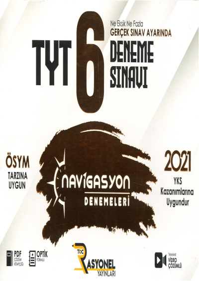 TYT Navigasyon 6 lı Paket Deneme Zeta Fotokopi