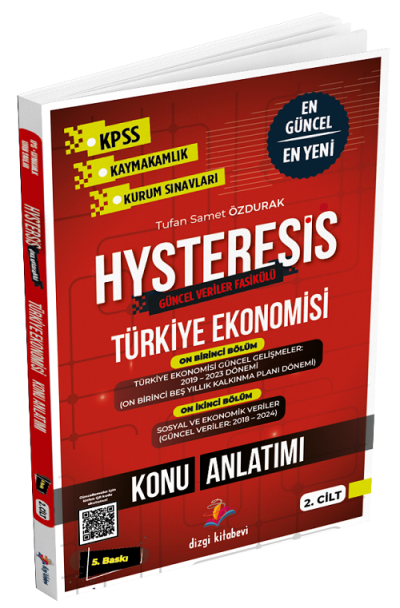 Dizgi Kitap Hysteresis Türkiye Ekonomisi Güncel Veriler 2024 Tufan Samet Özdurak Zeta Fotokopi