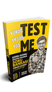 YÖKDİL YKSDİL YDS Gramer Test Me Soru Bankası Zeta Fotokopi