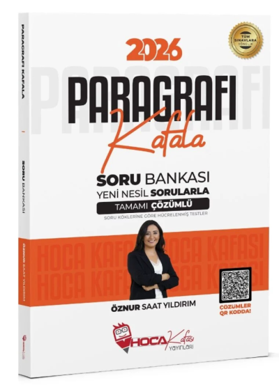 2026 Soyut Paragraf Soru Bankası Çözümlü Öznur Saat Yıldırım Hoca Kafası Yayınları Zeta Fotokopi