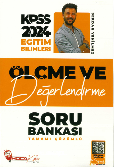 ÖLÇME VE DEĞERLENDİRME TAMAMI ÇÖZÜMLÜ SORU BANKASI HOCA KAFASI Zeta Fotokopi