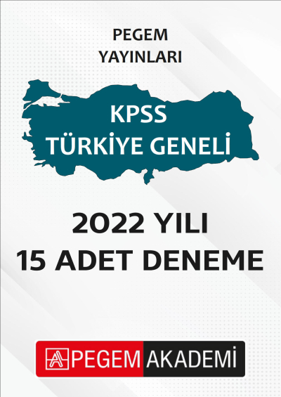 PEGEM 15 ADET DENEME Zeta Fotokopi