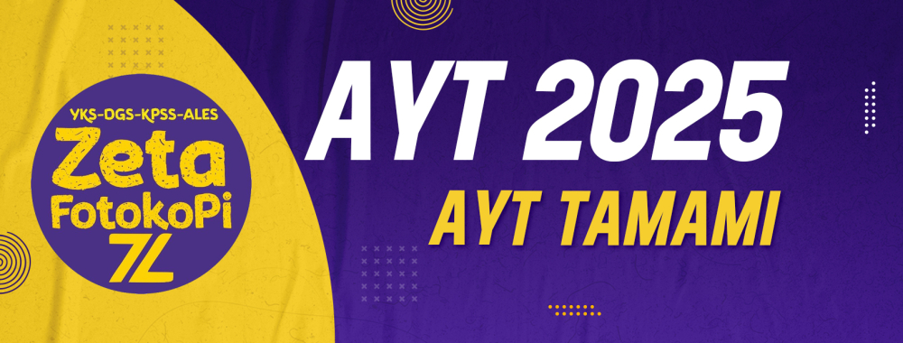 AYT TAMAMI Zeta Fotokopi