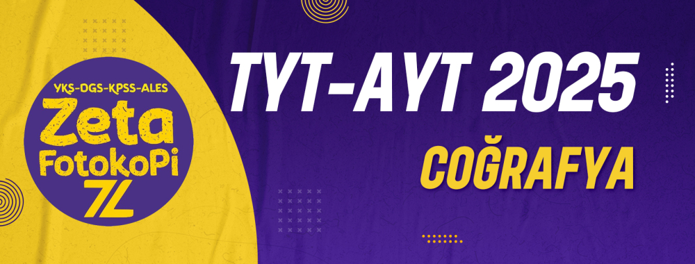 TYT-AYT Coğrafya Zeta Fotokopi