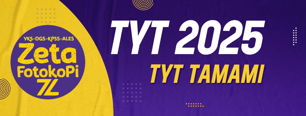 TYT TAMAMI Zeta Fotokopi