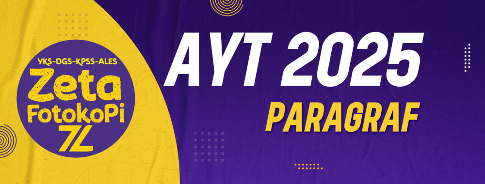 AYT Paragraf Zeta Fotokopi