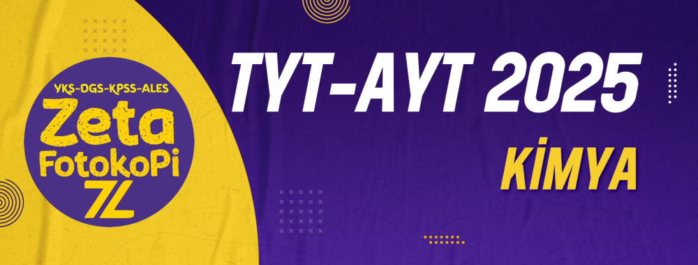 TYT-AYT Kimya Zeta Fotokopi