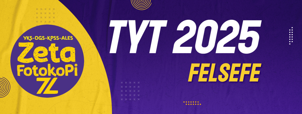 TYT Felsefe Grubu Zeta Fotokopi