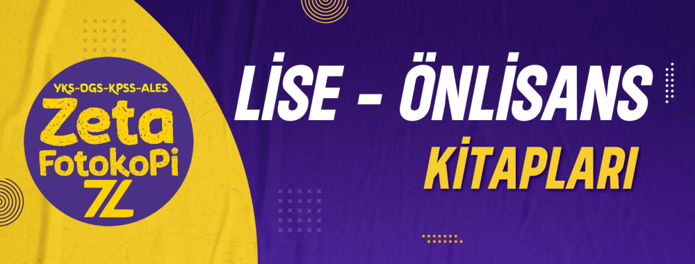 KPSS LİSE ÖNLİSANS Zeta Fotokopi