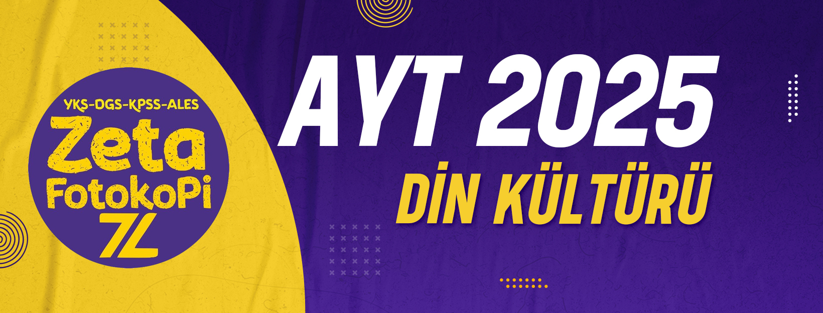 AYT Din Kültürü Ve Ahlak Bilgisi Zeta Fotokopi