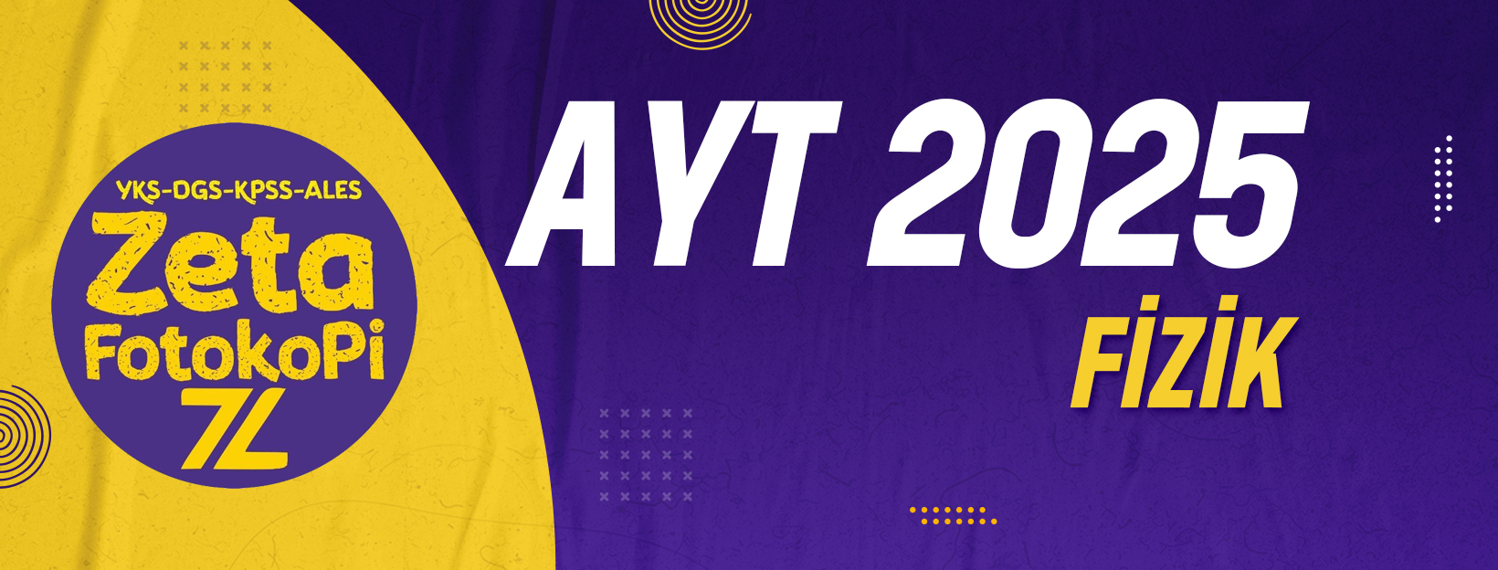 AYT Fizik Zeta Fotokopi