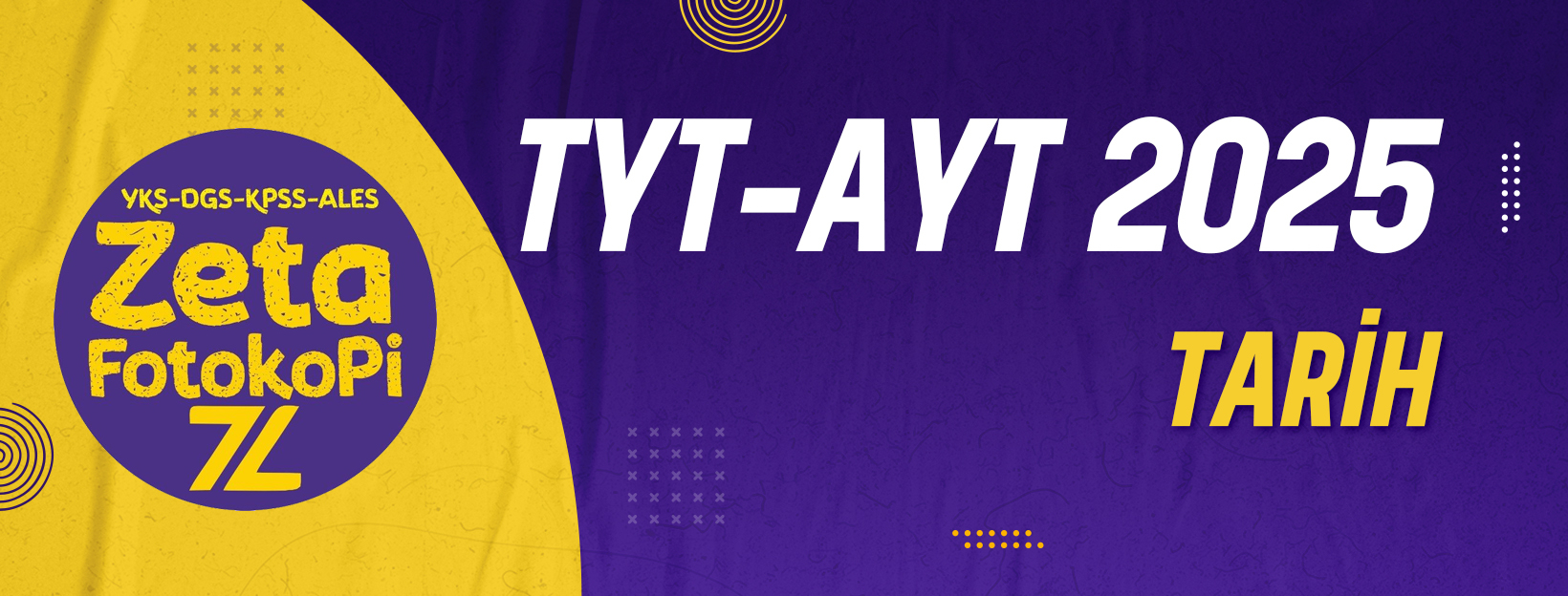 TYT-AYT Tarih Zeta Fotokopi